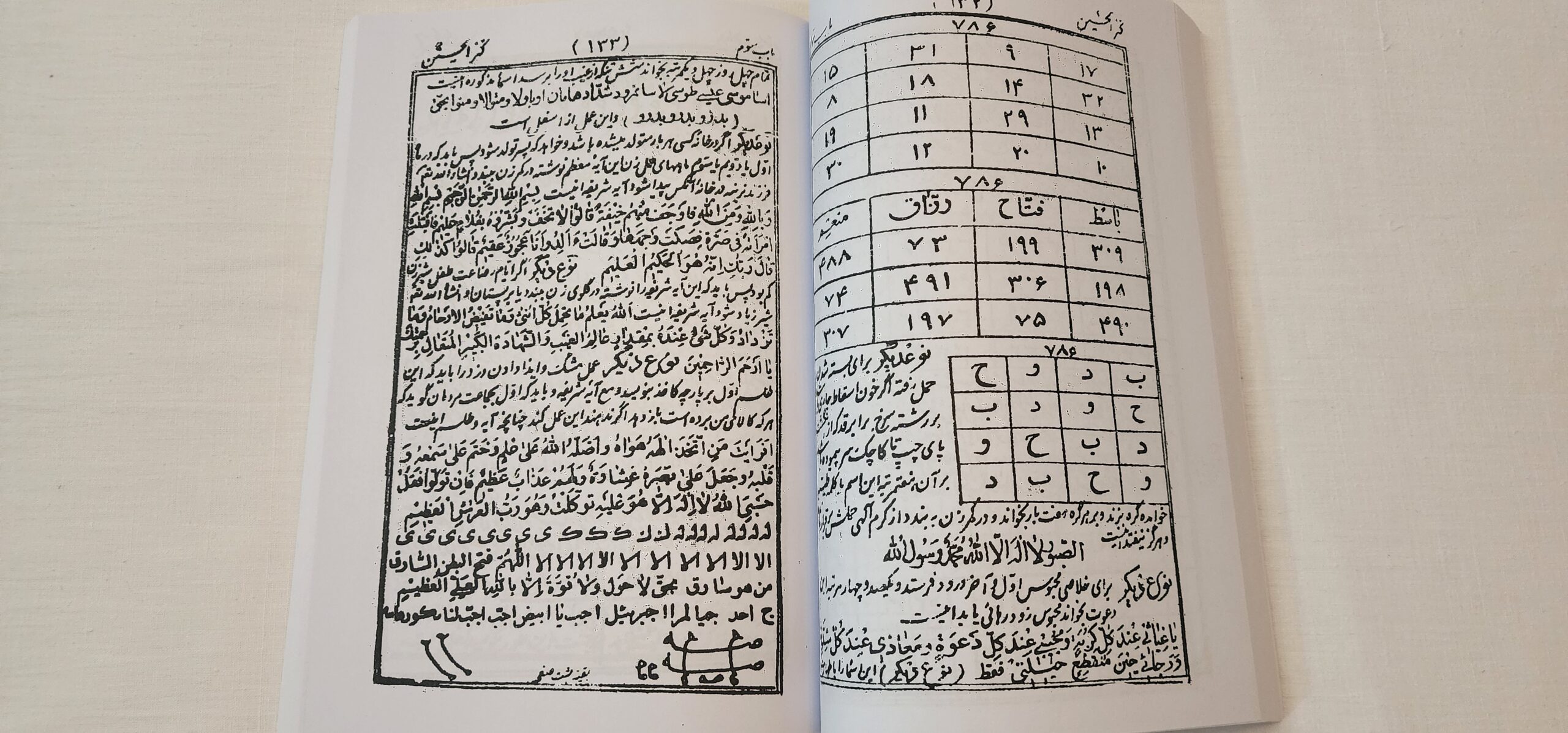 طلسمات در کتاب علوم غریبه کنزالحسینی فارسی