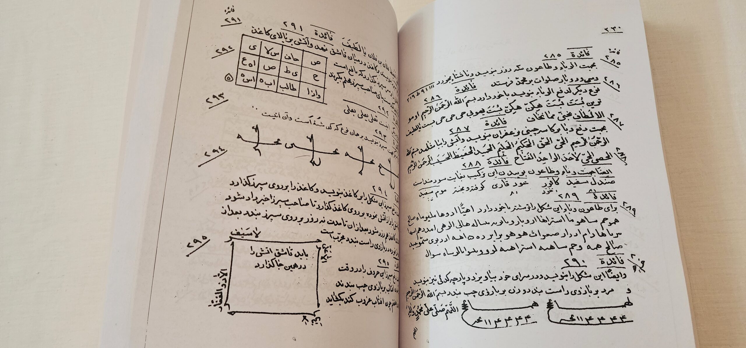 کتاب علوم غریبه جامع الفوائد فی اسرارالمقاصد اصل و خطی نسخه اصلی